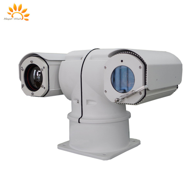 Precision Infrared PTZ Camera Dual Sensor T Shape Thermal Camera Laser IP67 Rated Dengan 360 Degree Pan Range