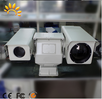 Dual Sensor Kamera Thermal Imaging Jarak Jauh / Kamera Keamanan Inframerah Kelas Militer