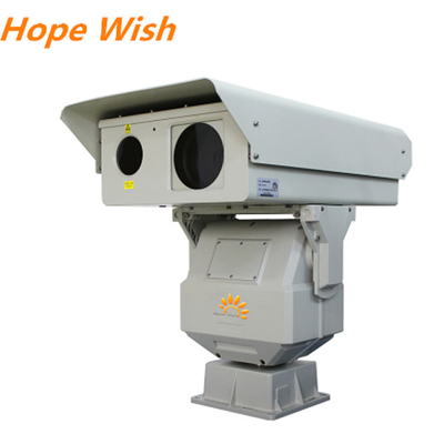 2km Border Surveillance PTZ Infrared Camera, 808nm Long Range CMOS Laser Camera