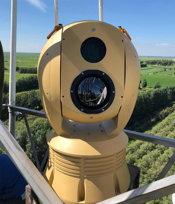 Pelacakan Otomatis PTZ Sistem Pengawasan Termal Kamera Inframerah Jarak Jauh