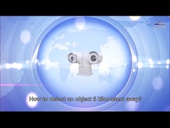 Uncooled UFPA Sensor Dual Thermal Camera Night Vision Dengan IP Surveillance System