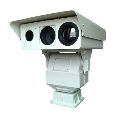 50mm 6.5 ° × 4.8 ° Kamera Keamanan Perbatasan Tepi, Kamera Laser Multi Sensor IR
