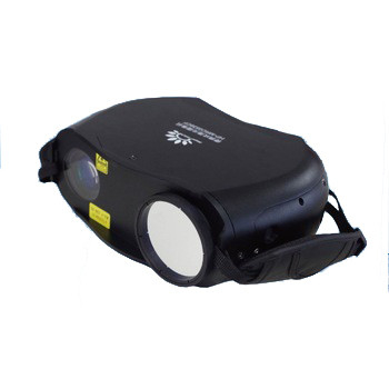 915nm NIR 650TVL Portable Infrared Camera Untuk Polisi Bermotor Optik Zoom Lens