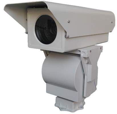 Pesisir Surveillance Defog Kamera Keamanan Luar Ruangan RJ45 Long Range AC24V