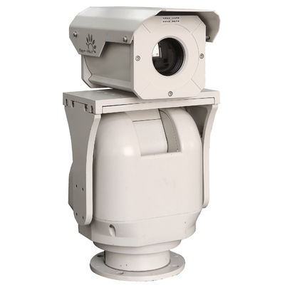 Outdoor IR Long Range Thermal Camera 17um 4km Dengan Uncooled UFPA Sensor