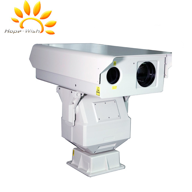 Night Vision PTZ Long Range Infrared Camera With 3km Laser Illumination