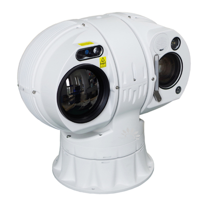 Resolusi Ethernet Long Range Thermal Camera Multi Sensor IOT Smart Camera Untuk Deteksi Presisi