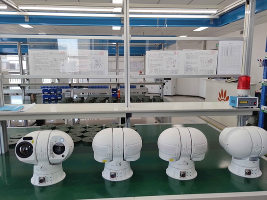 Antarmuka Ethernet Kamera Termal Jarak Panjang Untuk Resolusi Sensor Multi-sensor IOT Smart Camera
