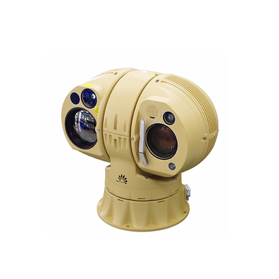 5-10km Jarak Deteksi 25° Bidang Pemandangan Kamera Termal Dengan Fokus Manual Multi-Sensor IOT Smart Camera