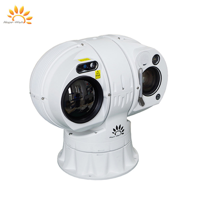 5-10km Jarak Deteksi 25° Bidang Pemandangan Kamera Termal Dengan Fokus Manual Multi-Sensor IOT Smart Camera