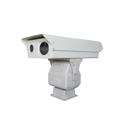 360 derajat Pan Tilt Zoom Kamera Laser Dengan Resolusi 1080P Untuk Kendaraan Laut Dipasang