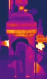 Kamera Termal Tipe Alat Kamera Foto IR Ringan Untuk Jarak Deteksi 2km