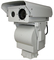 PTZ Perbatasan Keamanan Kamera Thermal Imaging Dual Night Vision Jarak Jauh