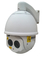 300m Outdoor Digunakan Jarak dekat Laser IR PTZ Camera, Night Vision Dome IP Camera