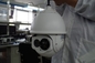 300m Outdoor Digunakan Jarak dekat Laser IR PTZ Camera, Night Vision Dome IP Camera