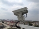 Pesisir Surveillance Defog Kamera Keamanan Luar Ruangan RJ45 Long Range AC24V