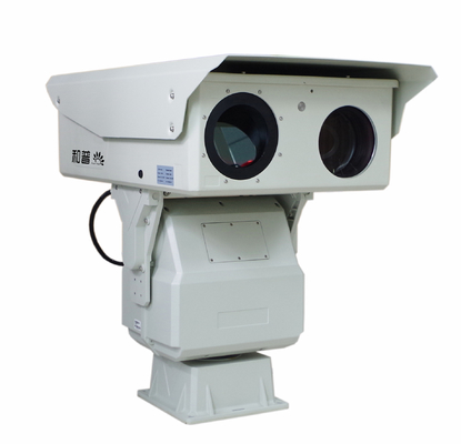 Long Distance Dual Sensor Thermal PTZ Thermal Camera Untuk Deteksi Kebakaran Dini