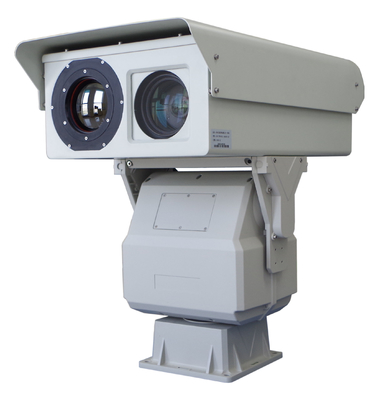 Kamera Termal Dual Sensor Jarak Jauh Optical Zoom Scope Thermal Ptz Thermal Imaging Camera Untuk Perlindungan Kebakaran