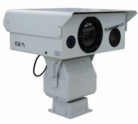 PTZ Thermal Imaging Camera Featuring Auto Manual Focus Cocok untuk pemantauan pelabuhan dan bandara;