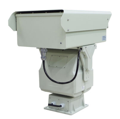 Kamera Termal Dual Sensor Jarak Panjang PTZ Kamera Pencitraan Termal Alarm Deteksi Gerak untuk Pemantauan Keamanan Perimeter