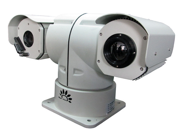 Truck Mounted Dual Thermal Camera Dengan Jarak Jauh PTZ Infrared