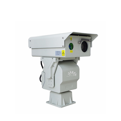 30mm Lensa PTZ Laser Kamera Dengan Otomatis Pelacakan Laser Pan Untuk Kendaraan Dipasang