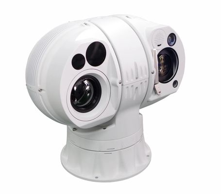 640 x 512 Resolusi gambar Dual Sensor Kamera Termal Multi Sensor IOT Smart Camera