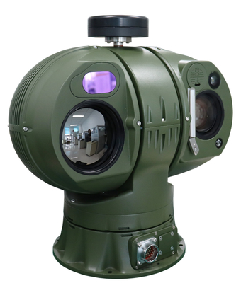 Multi Sensor IOT Smart Camera Kelas Militer Infrared Thermal Camera Dengan Jangkauan Lrf 8km