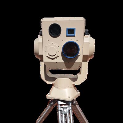 Jangkauan Deteksi 5-10KM 3KW manual produk sistem kerusakan laser cerdas untuk pemadam kebakaran dan pemantauan satwa liar patroli perbatasan