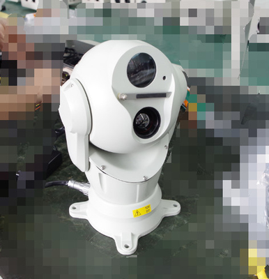 30X Optical Zoom Dome Dual Thermal Camera Jarak Jauh Ptz Camera Ingress Protection IP66