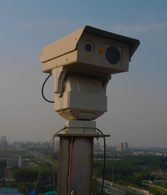 Night Vision PTZ Long Range Infrared Laser Camera Untuk 2 km Perbatasan Surveillance