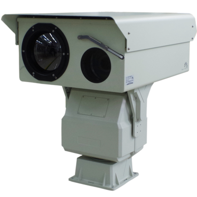 Kamera pengawasan sensor ganda Kamera keamanan jarak jauh yang mampu mengenali kendaraan