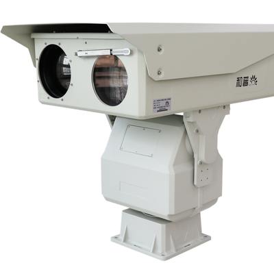 Kamera Panas Dual Sensor Jarak Jauh PTZ Kamera Pencitraan Termal