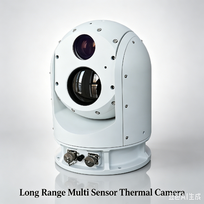 Sistem Pengawasan Termal 280mm 400mm Kamera Termal Multi Sensor Jarak Jauh