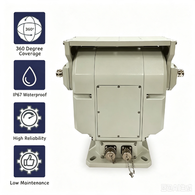 Heavy Duty Pan Tilt Unit 30kg Industrial Motorized Positioning