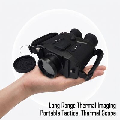 Kamera Pencitraan Termal Binocular Handheld Profesional, Infrared Thermal Binocular